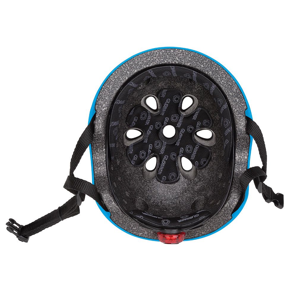 Globber - Helmet Primo Lights - Sky Blue, 48-53Cm