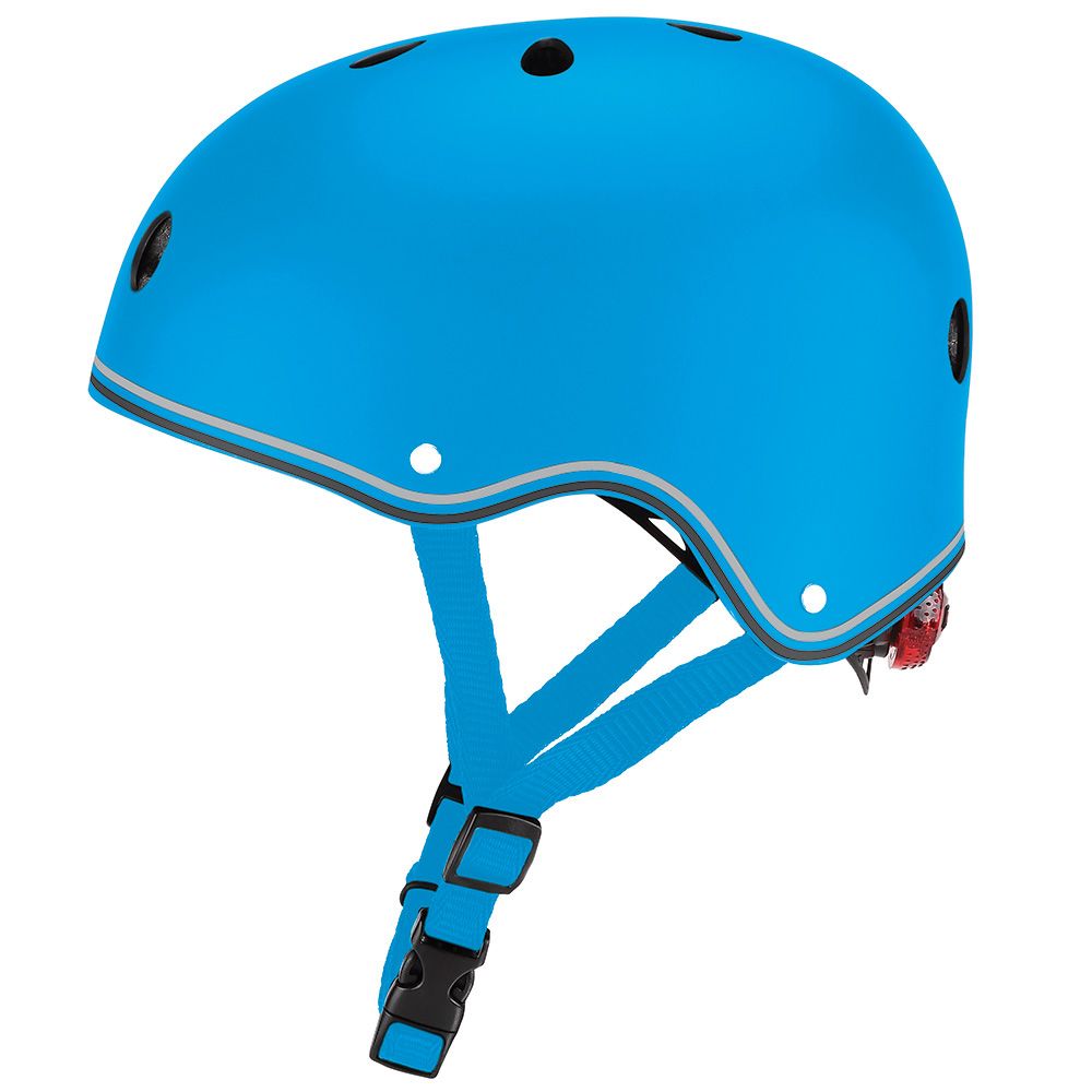 Globber - Helmet Primo Lights - Sky Blue, 48-53Cm