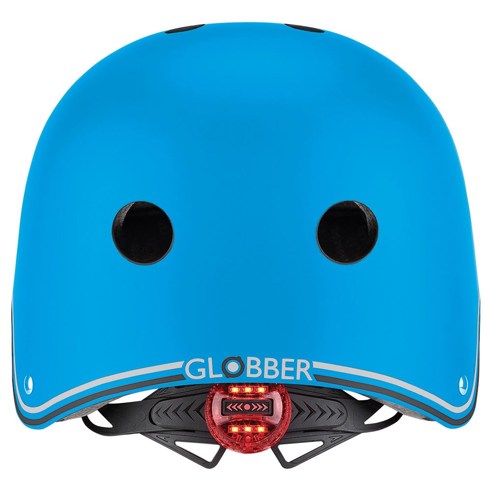 Globber - Helmet Primo Lights - Sky Blue, 48-53Cm