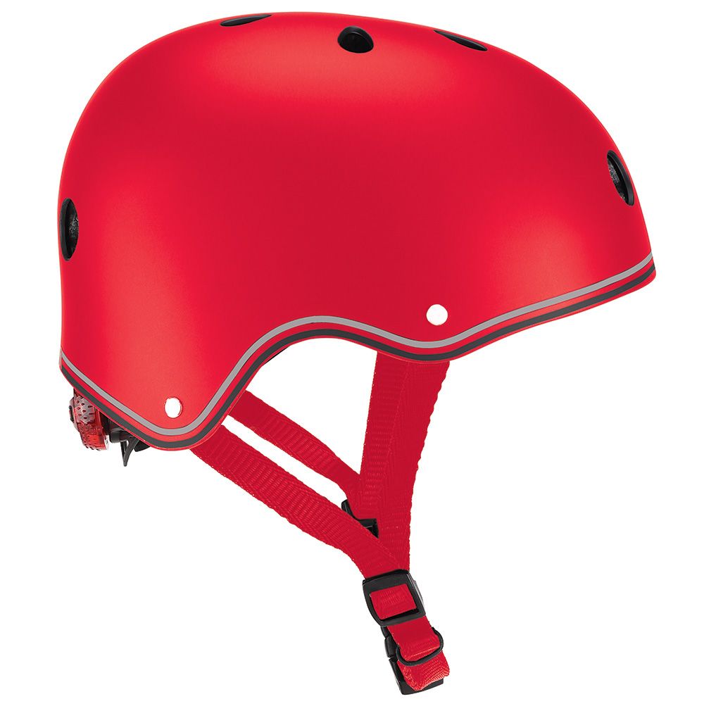 Globber - Helmet Primo Lights - New Red, 48-53Cm