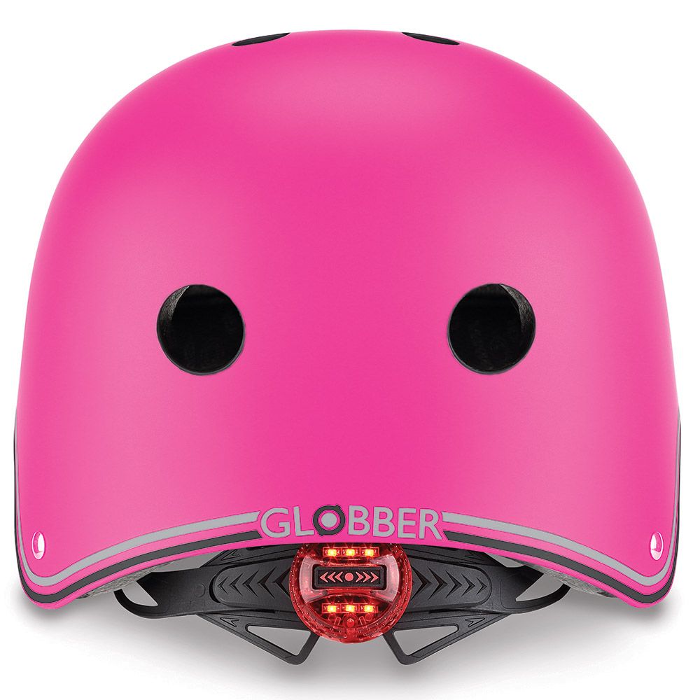 Globber - Helmet Primo Lights - Deep Pink, 48-53Cm