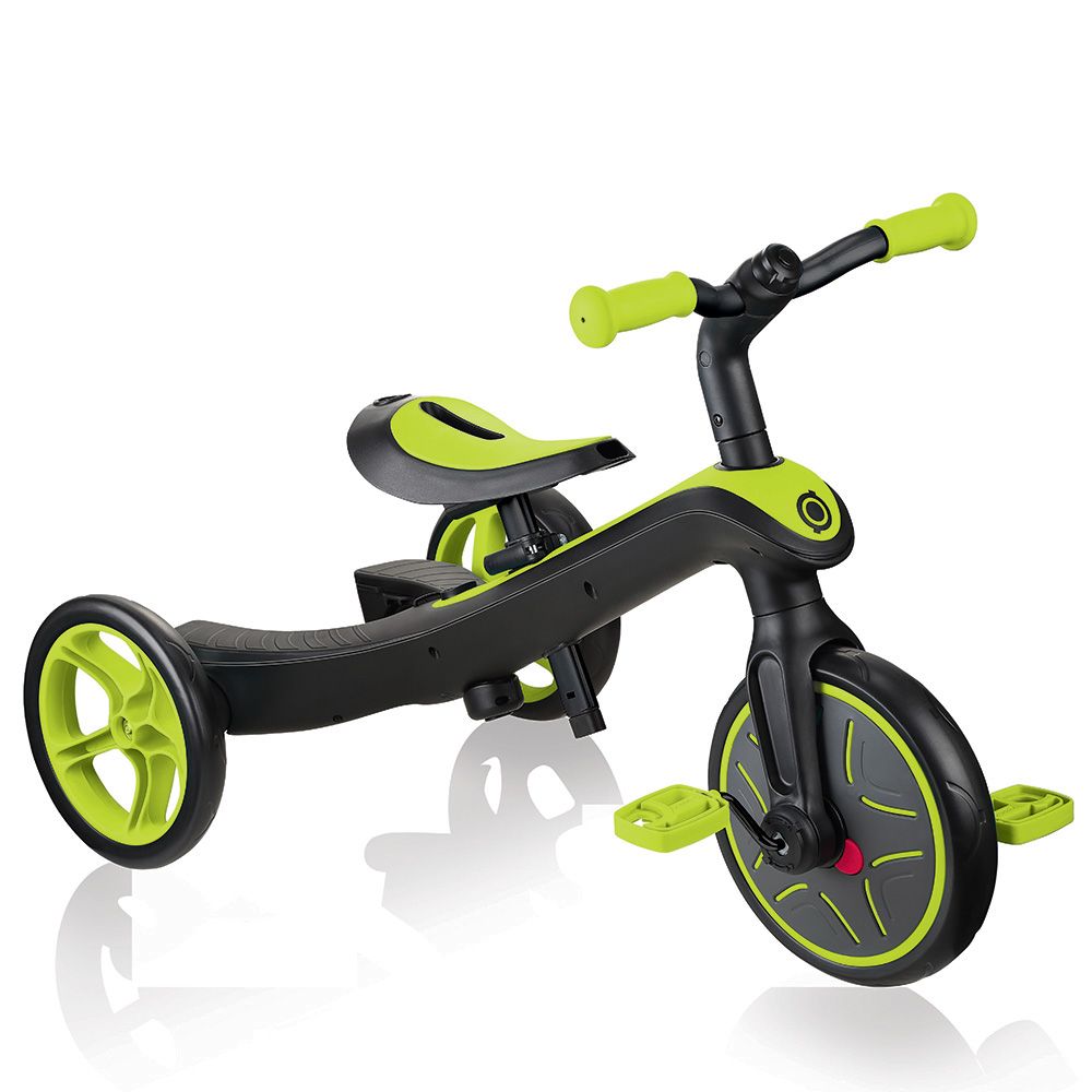 Globber - Trike - Explorer 4-In-1 - Lime Green