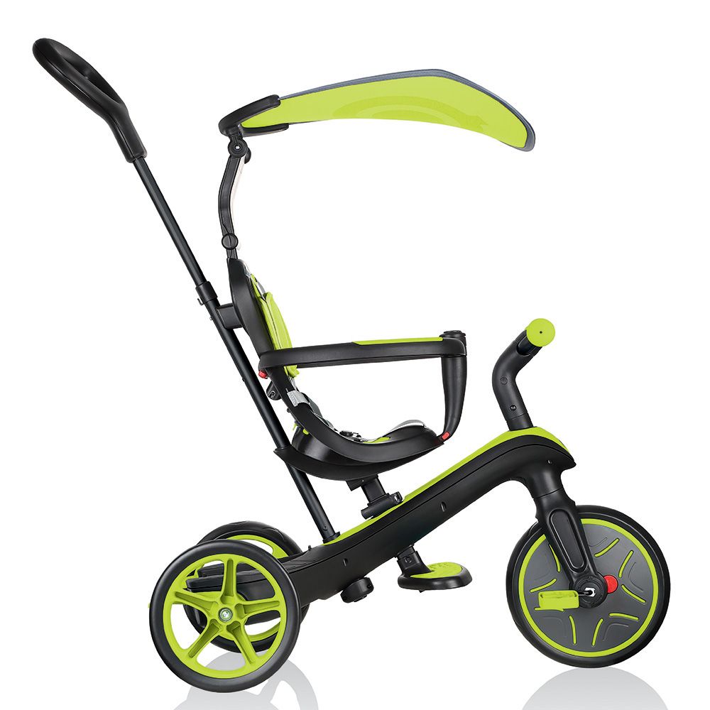 Globber - Trike - Explorer 4-In-1 - Lime Green