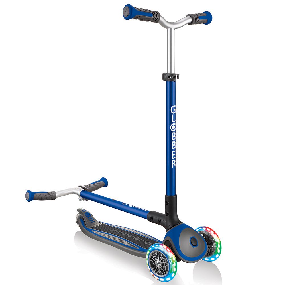 Globber - Master Lights Scooter - Navy Blue