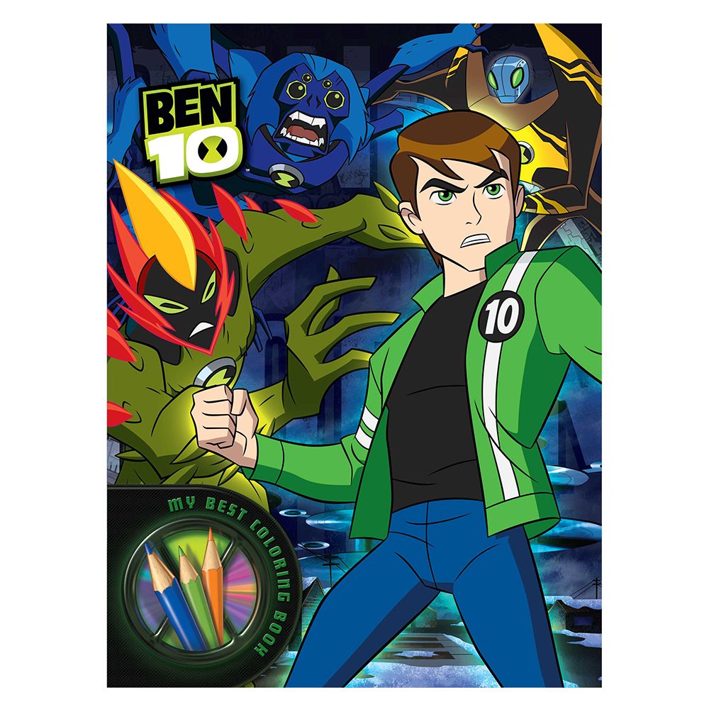 1st Kid - Ben10 Alien Force Coloring Book A4 Mod37