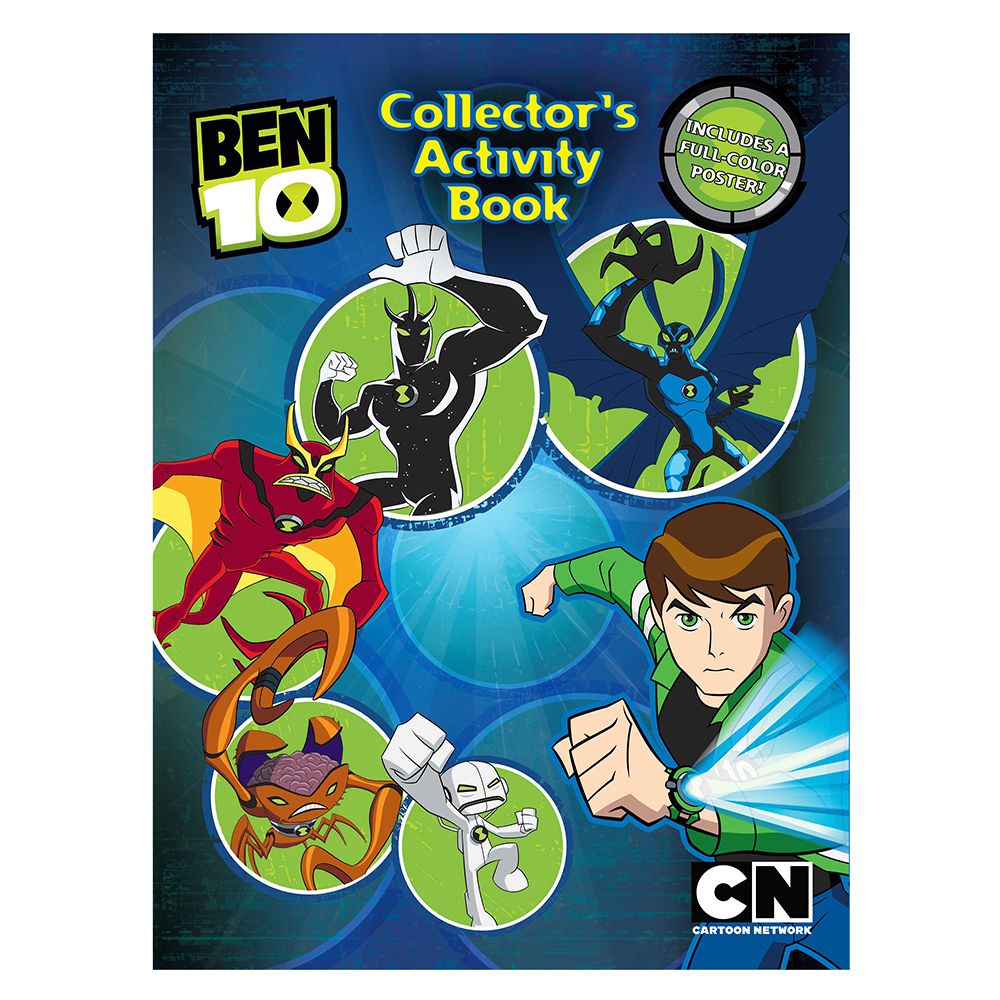 1st Kid - Ben 10 Collector's Activity Book with Poster