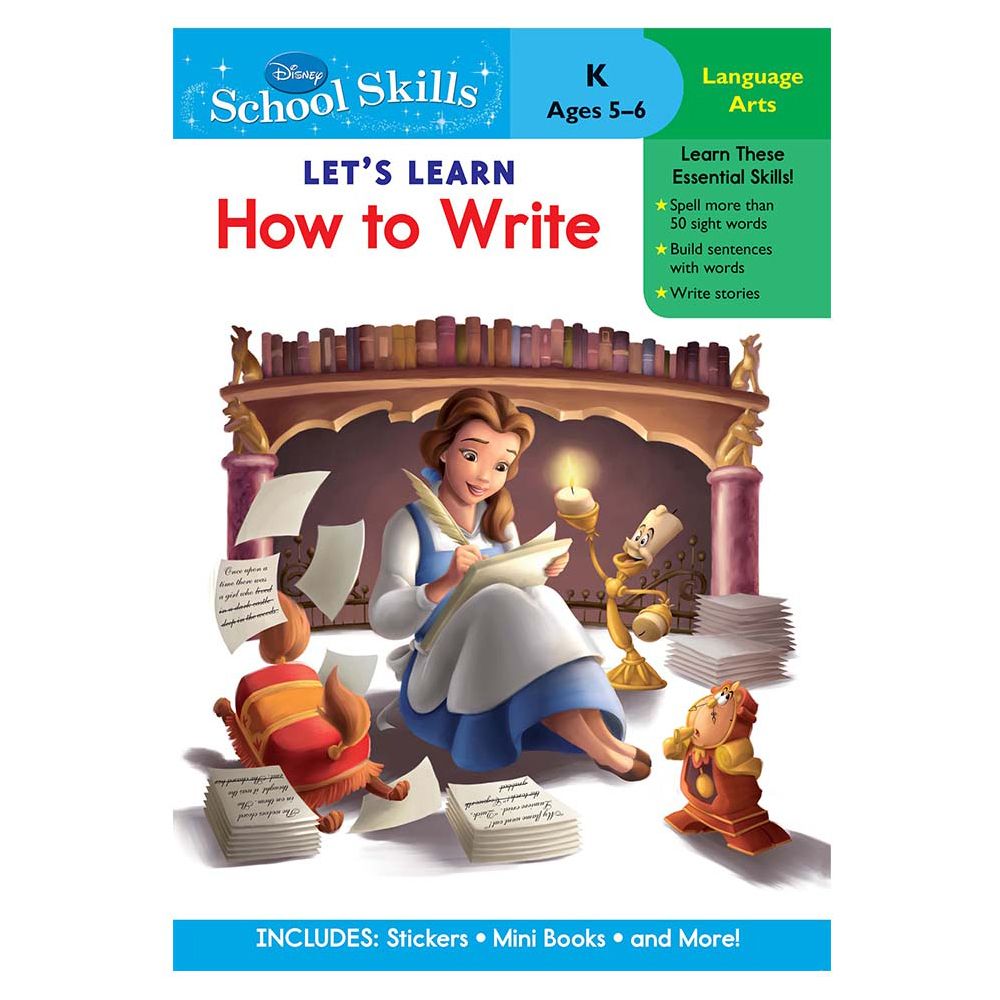 1st Kid - Disney Lets Learn How To Write No 1