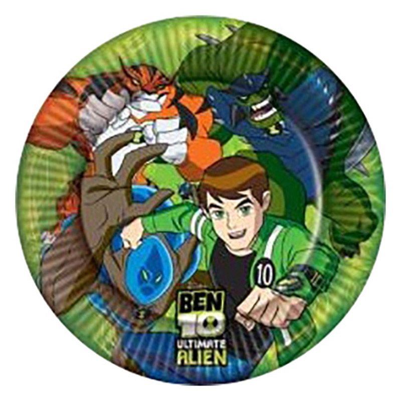 Paper Plates 9" - Ben 10 Ultimate