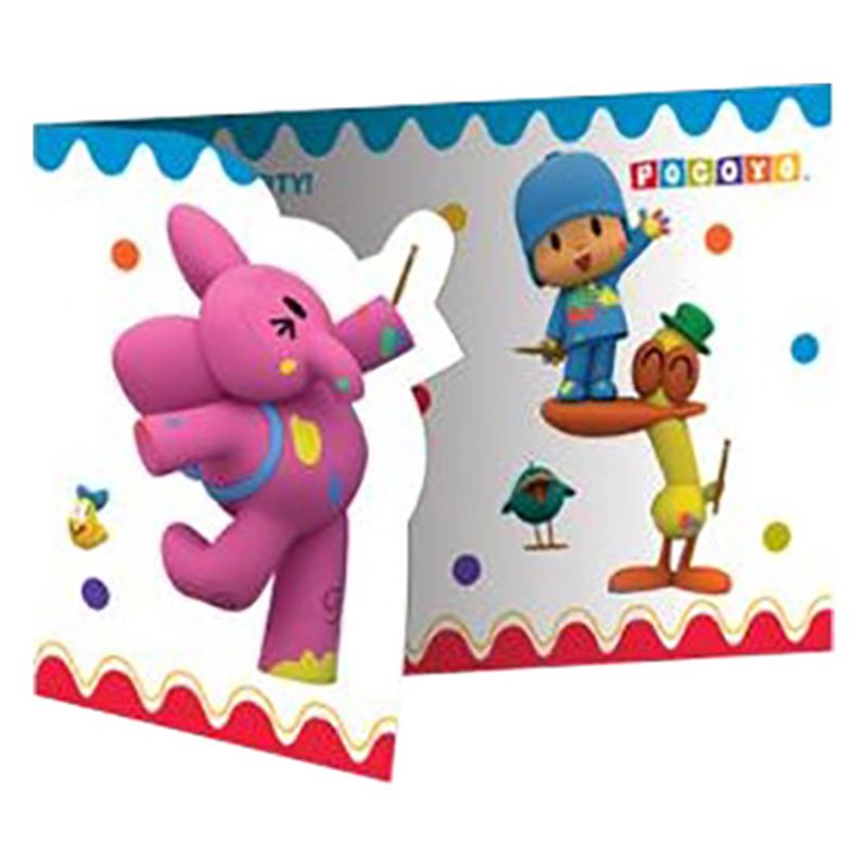 Invitation Card with envelop - Pocoyo