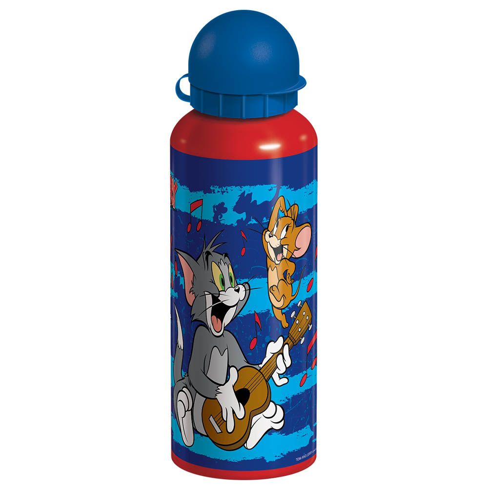 Warner Bros - Tom & Jerry Metal Water Bottle - Blue