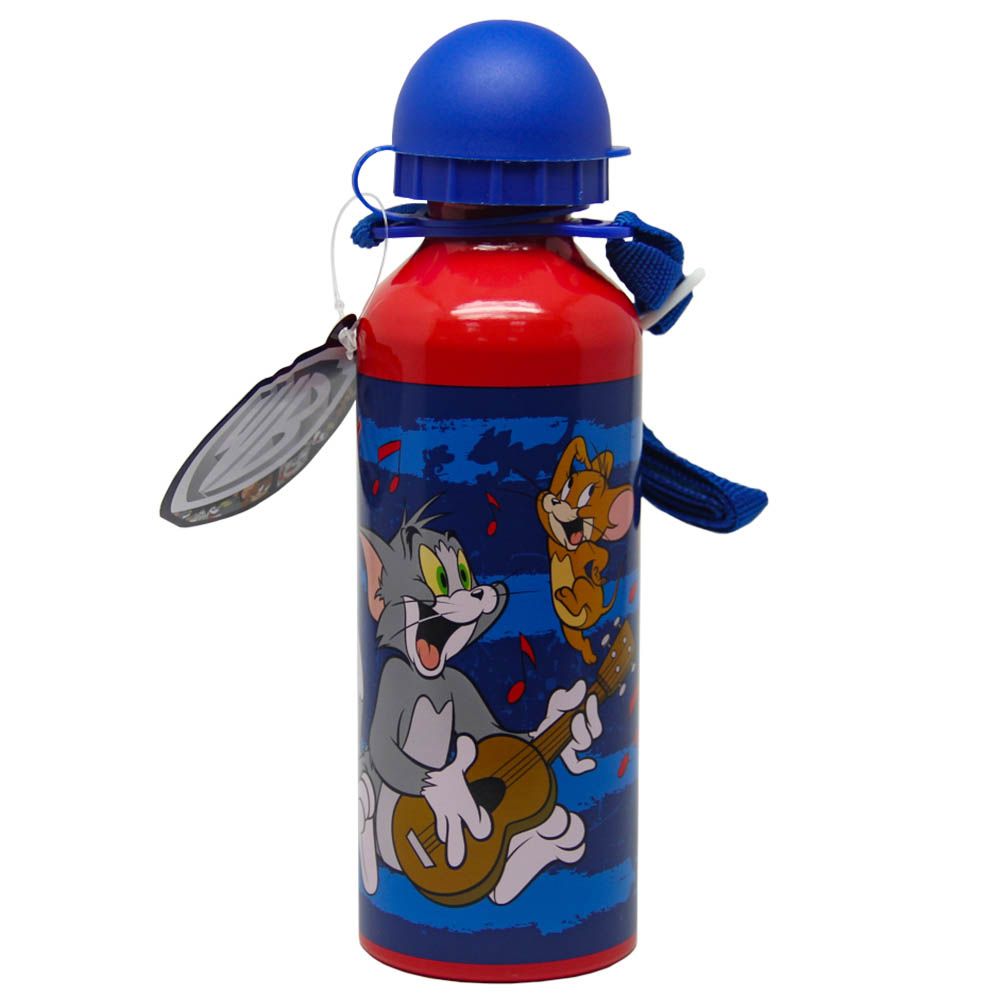 Warner Bros - Tom & Jerry Metal Water Bottle - Blue