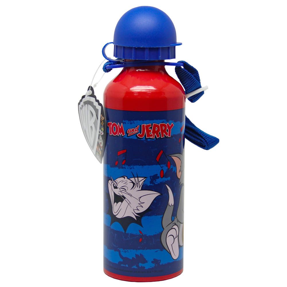 Warner Bros - Tom & Jerry Metal Water Bottle - Blue