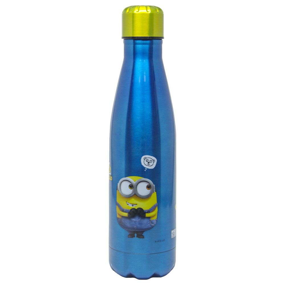 Minion Stainless Water Bottle 600ml - Blue