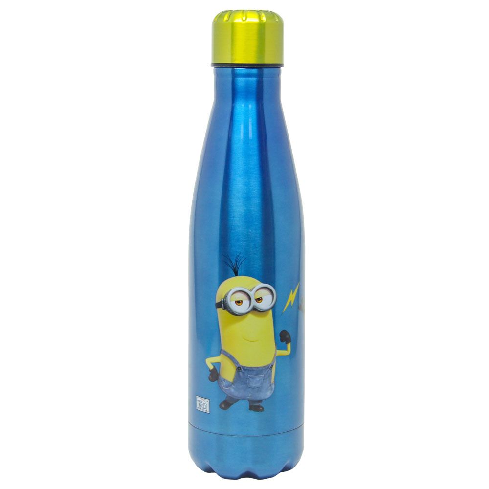 Minion Stainless Water Bottle 600ml - Blue