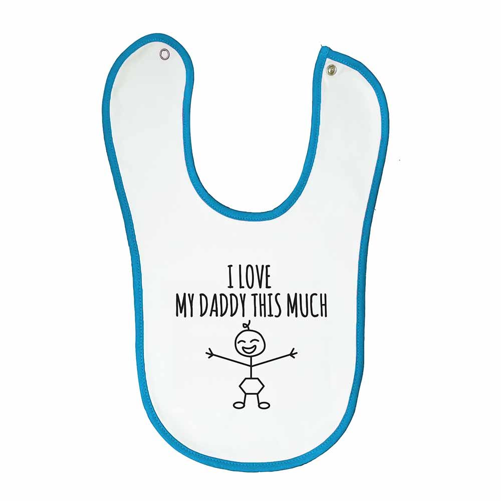 Fay Lawson - Boys Bib With Message White