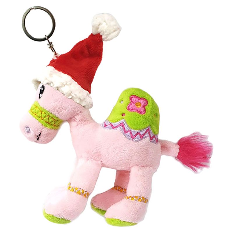 Fay Lawson - Supersoft Cuddly Camel Keyring - Pink