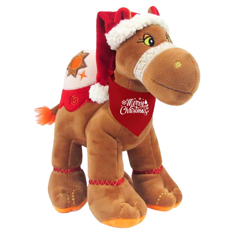 Fay Lawson - Cuddly Christmas Camel - Brown