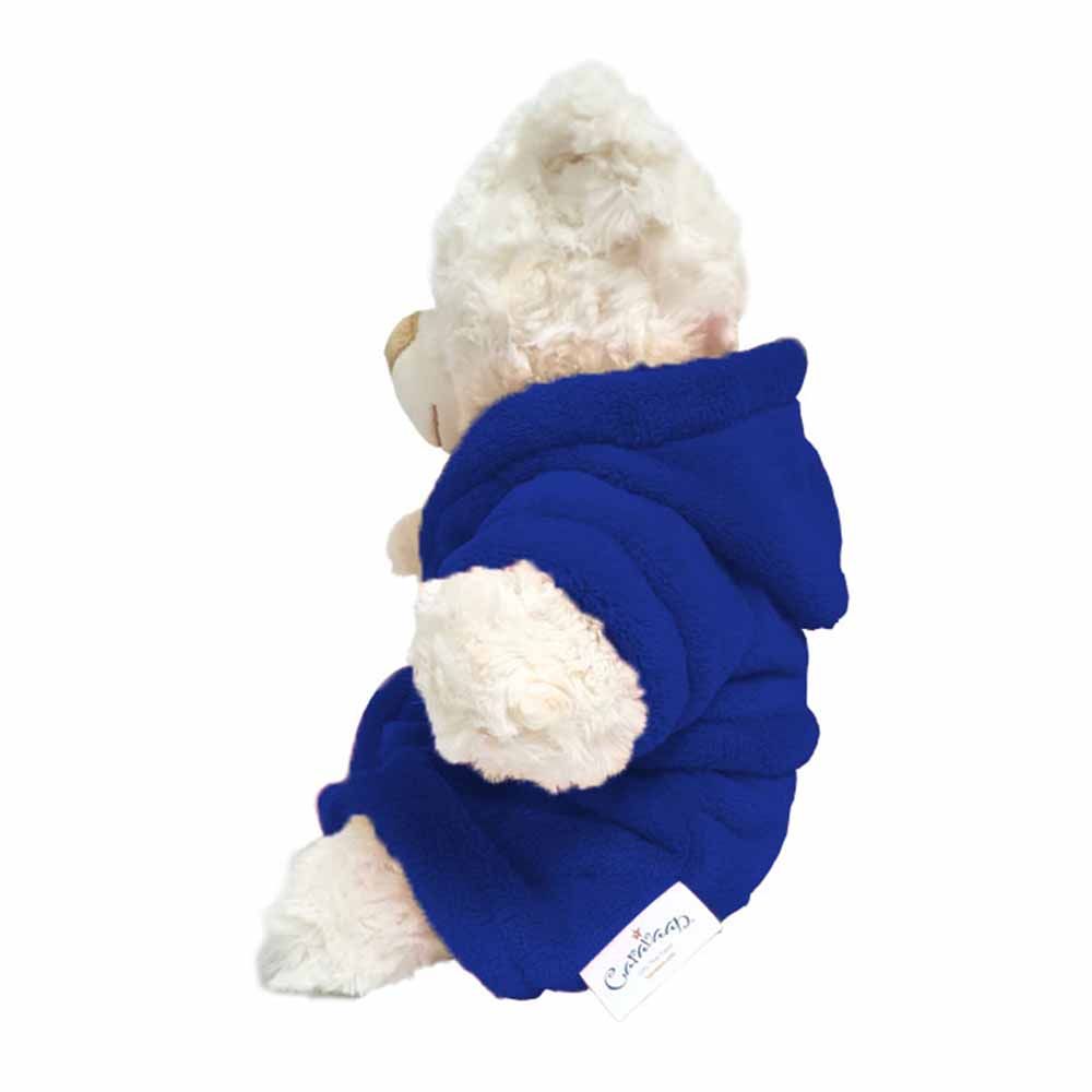 Fay Lawson - Teddy Bear With Blue Bathrobe 38cm