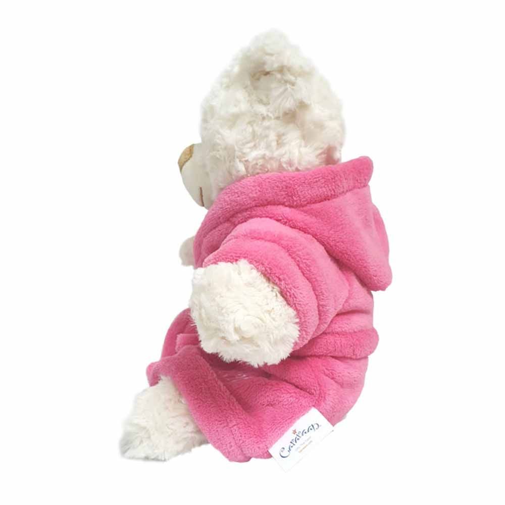 Fay Lawson - Teddy Bear With Pink Bathrobe 38cm