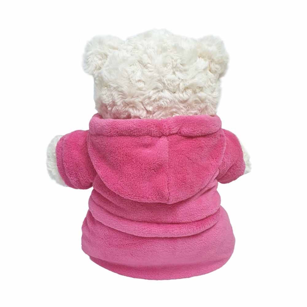 Fay Lawson - Teddy Bear With Pink Bathrobe 38cm