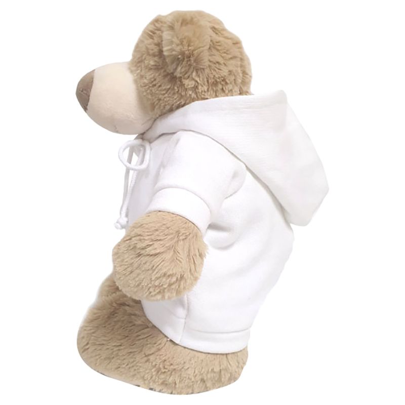 Fay Lawson - Mascot Bear W/ Trendy White Hoodie 28cm