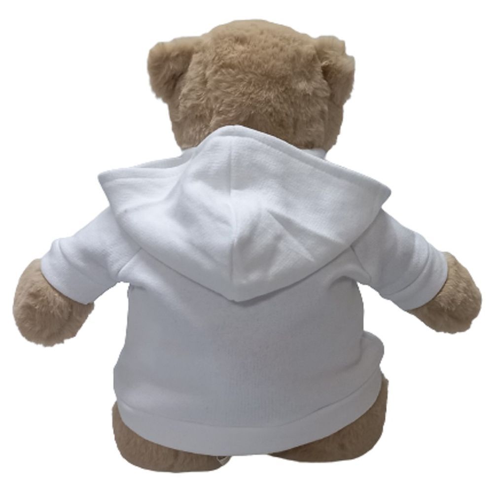 Fay Lawson - Mascot Bear W/ Trendy White Hoodie 28cm