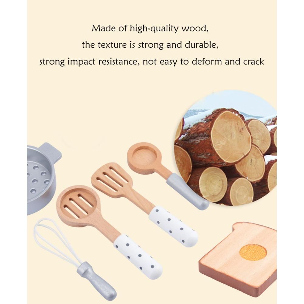 Factory Price - Wooden Kitchen Set - 7pcs