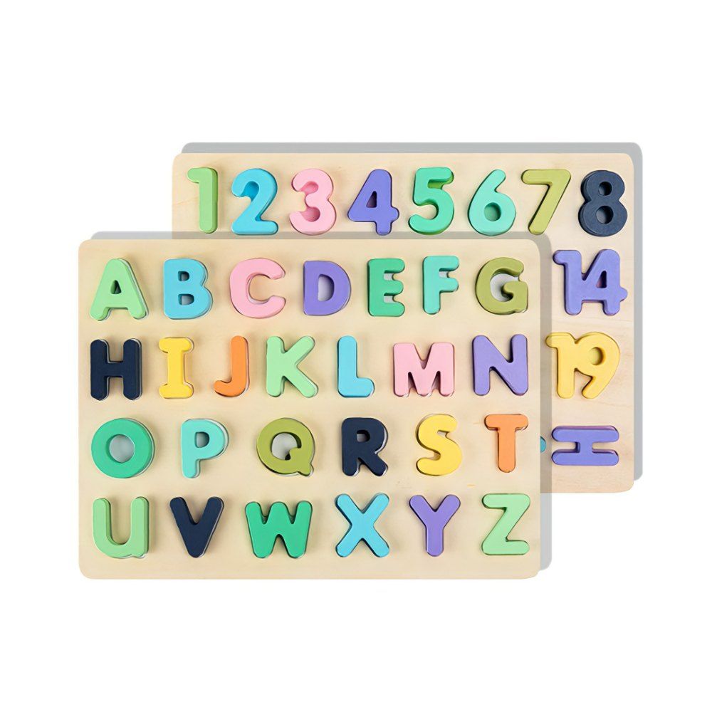 Factory Price -Natalie Multicolor Wooden Numbers Montessori