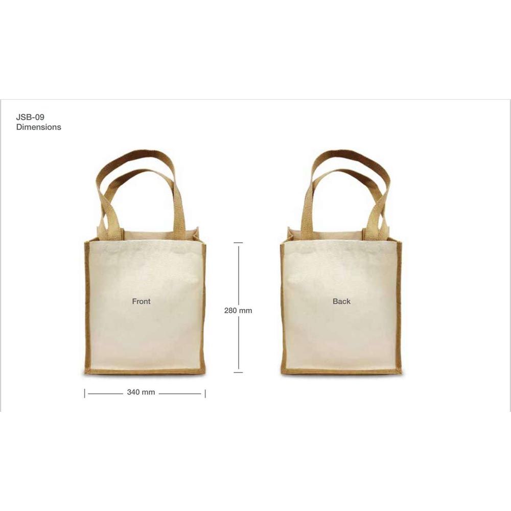 Byft - Juco Bag 28cm - 5pcs - Beige