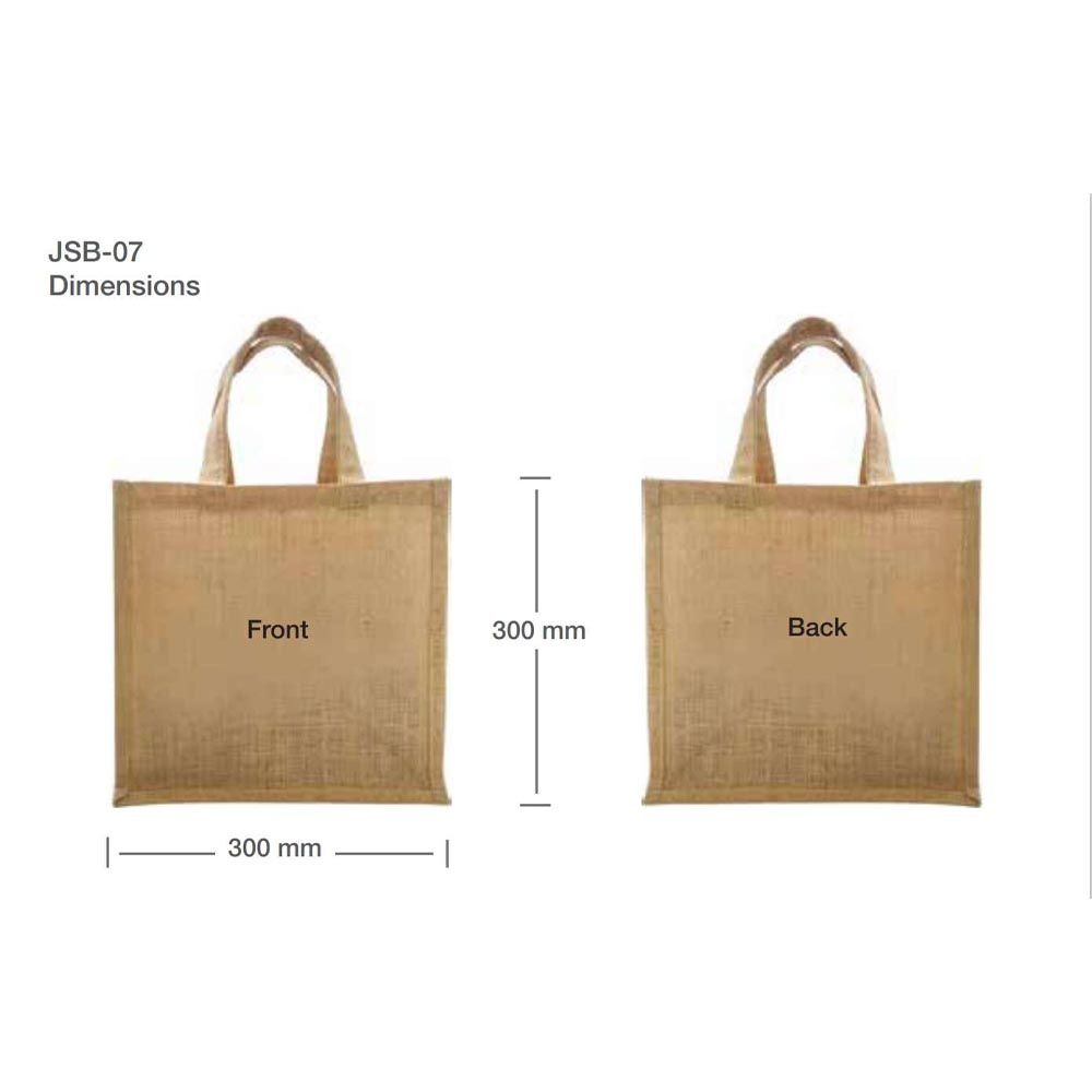 Byft - Jute Bag With Flat Handles - Beige