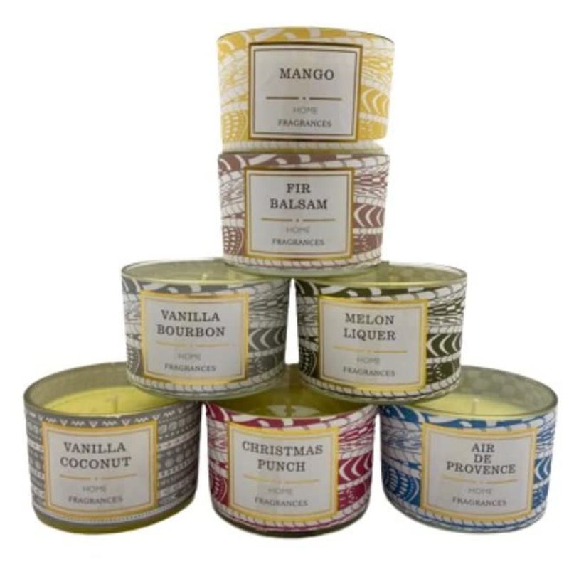 BYFT - Relaxation Candles - Air De Provence - 100g - Pack of 4