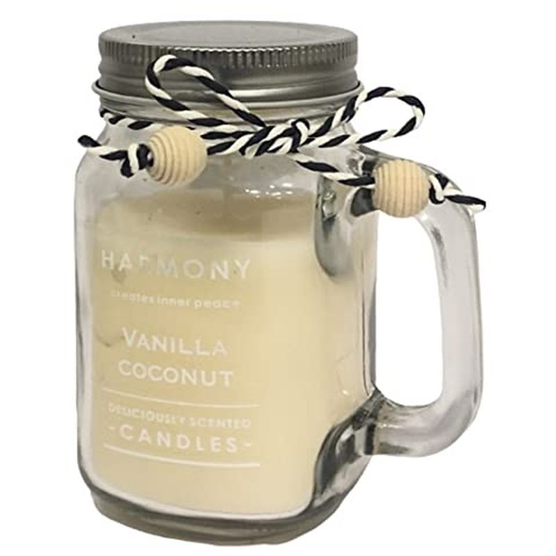 BYFT - Jar Candles - Vanilla Coconut - 180g - Pack of 2