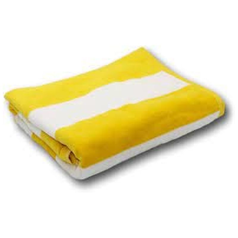 BYFT - Petunia Pool Towel 75x150cm - Yellow/White