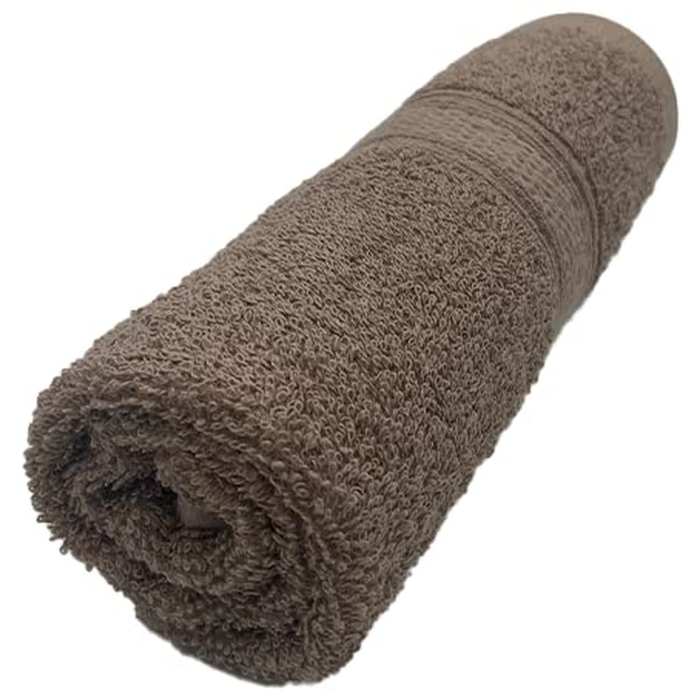 Byft - 100% Cotton Daffodil Hand Towel - 40X60Cm - Dark Beige