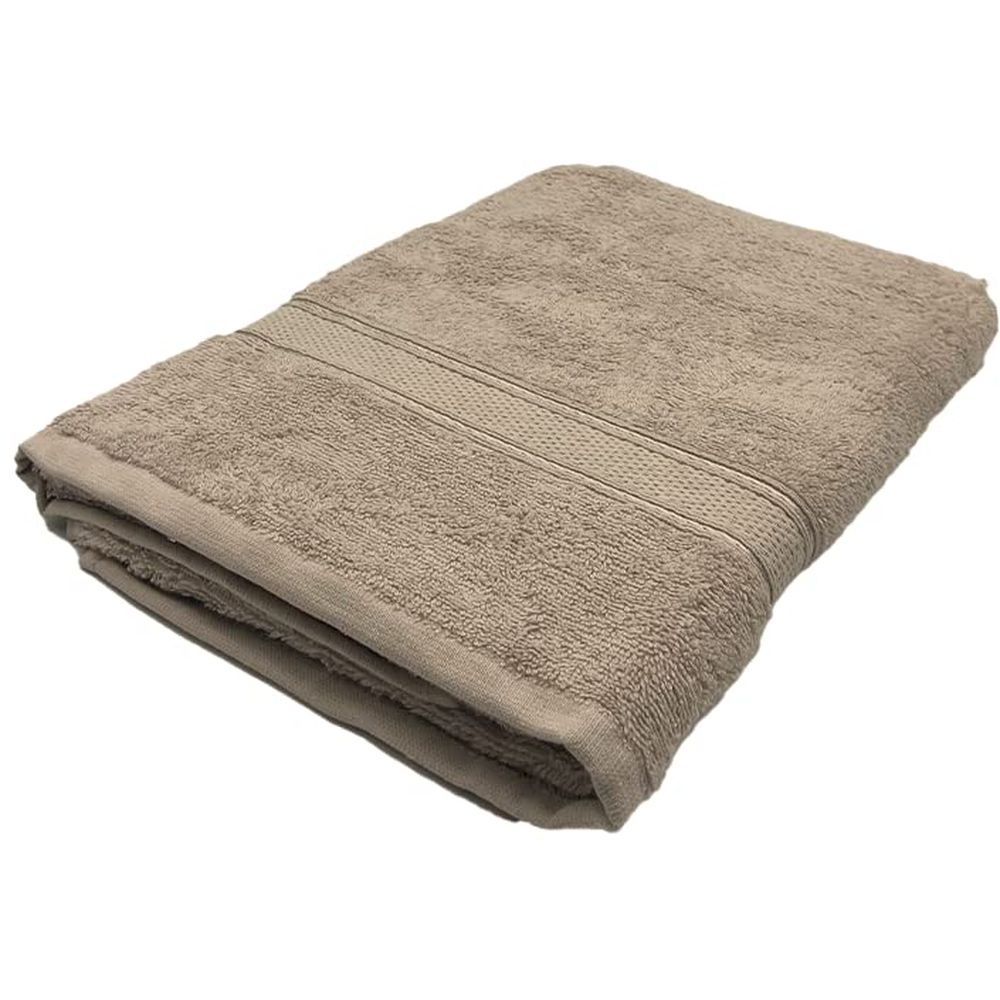 Byft - 100% Cotton Daffodil Bath Towel - 70X140Cm - Light Beige