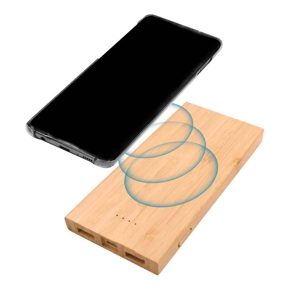 Byft - Powerbank Bamboo - Natural