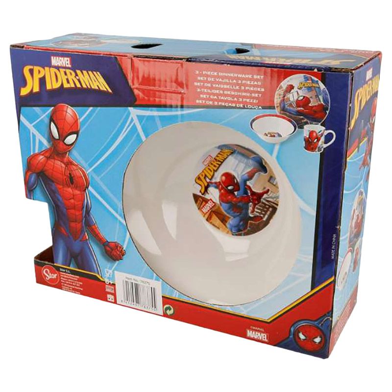 Disney - 3Pcs Dinner Set Spiderman Streets