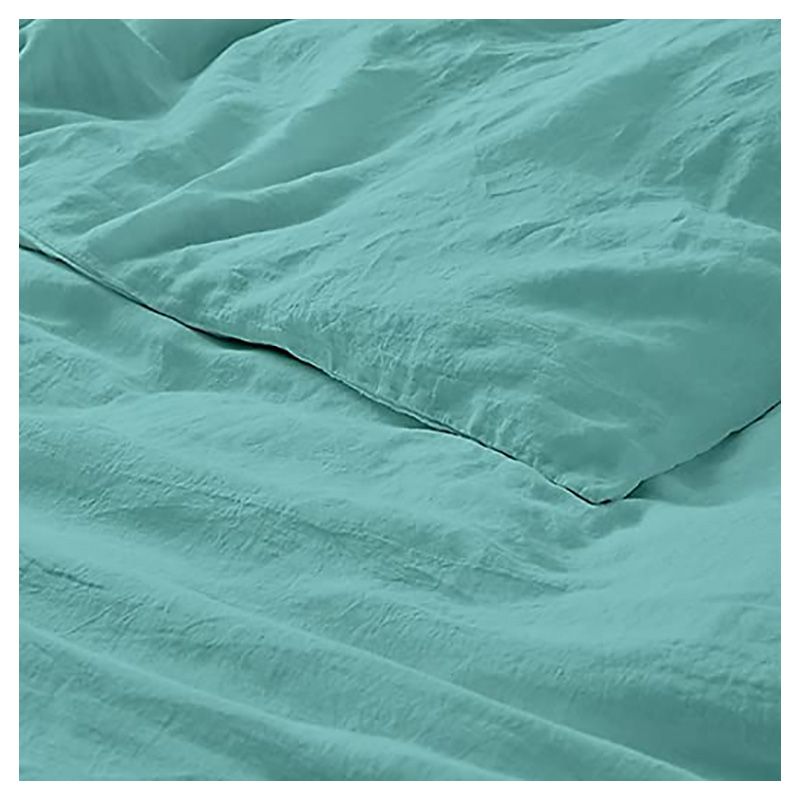 BYFT - Tulip Single Duvet Cover 165 x 245 + 30 cm - Sea Green 