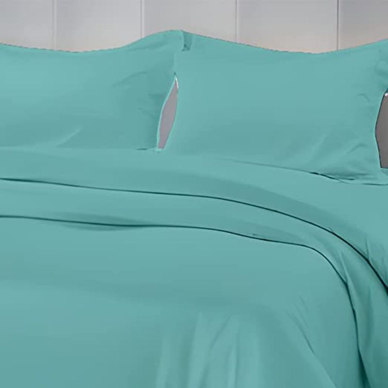 BYFT - Tulip Single Duvet Cover 165 x 245 + 30 cm - Sea Green 