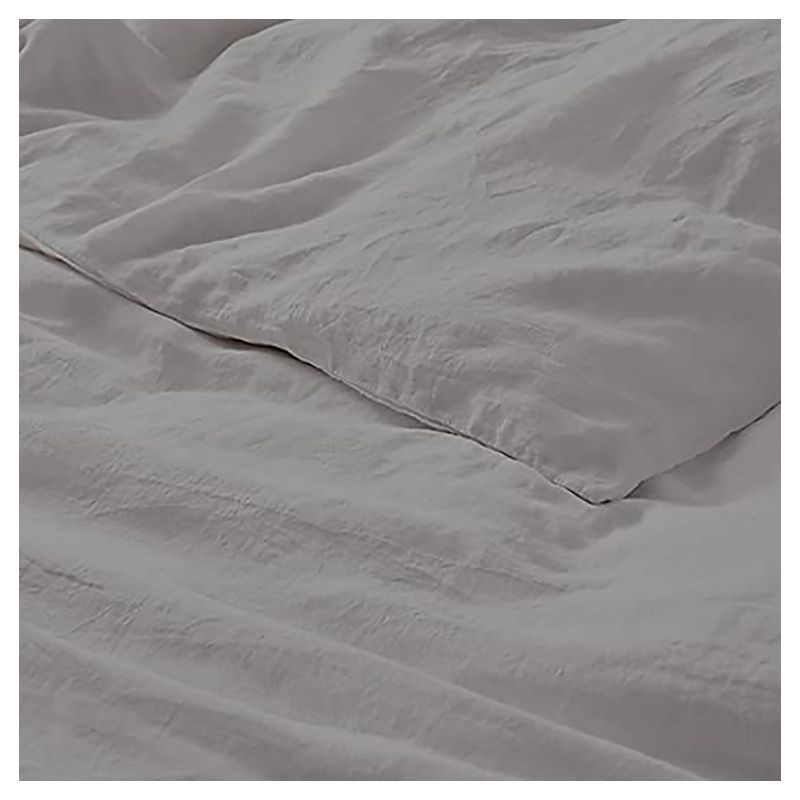 BYFT - Tulip Single Duvet Cover 165 x 245 + 30 cm - Grey 