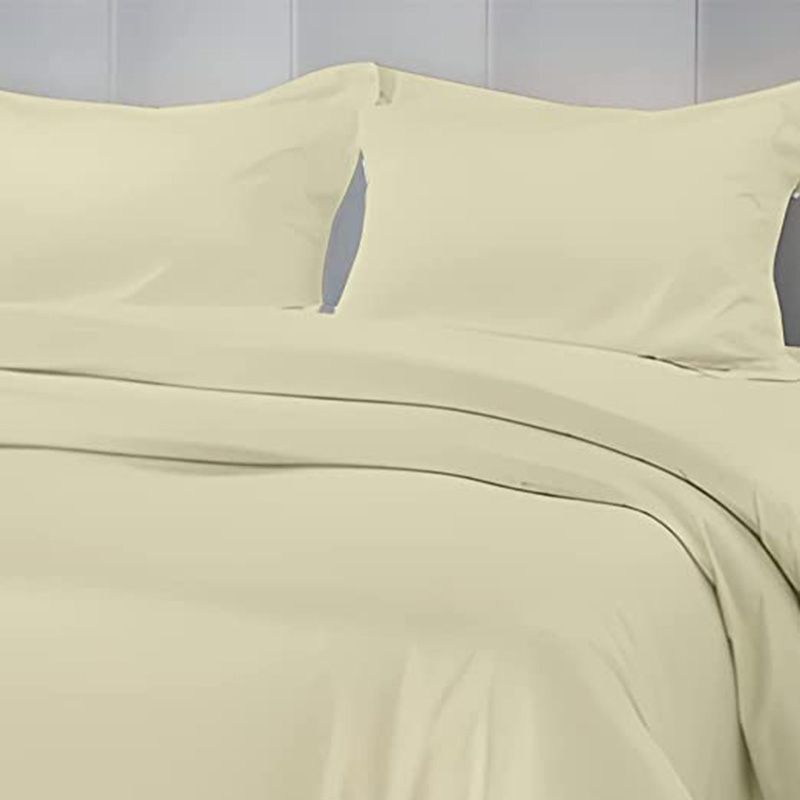 BYFT - Tulip Single Duvet Cover 165 x 245 + 30 cm - Cream 