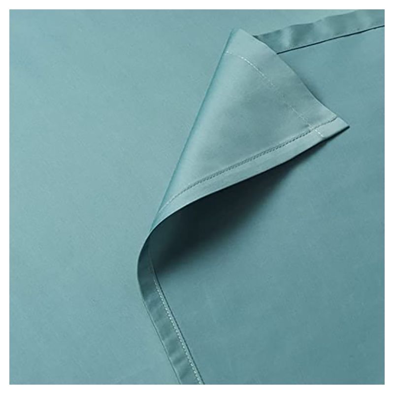 BYFT - Tulip Queen Flat Sheet 220 x 280 cm - Sea Green 