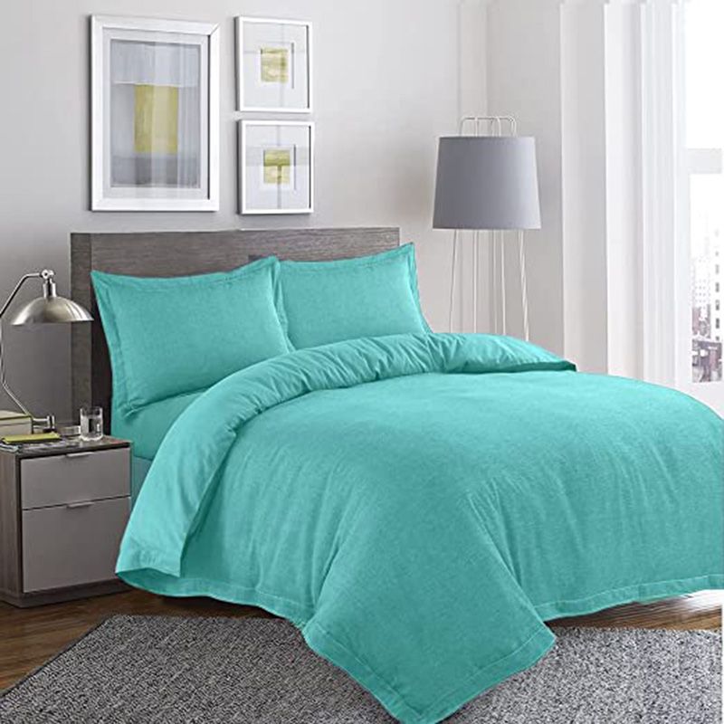 BYFT - Tulip Queen Duvet Cover 225 x 245 + 30 cm - Sea Green 