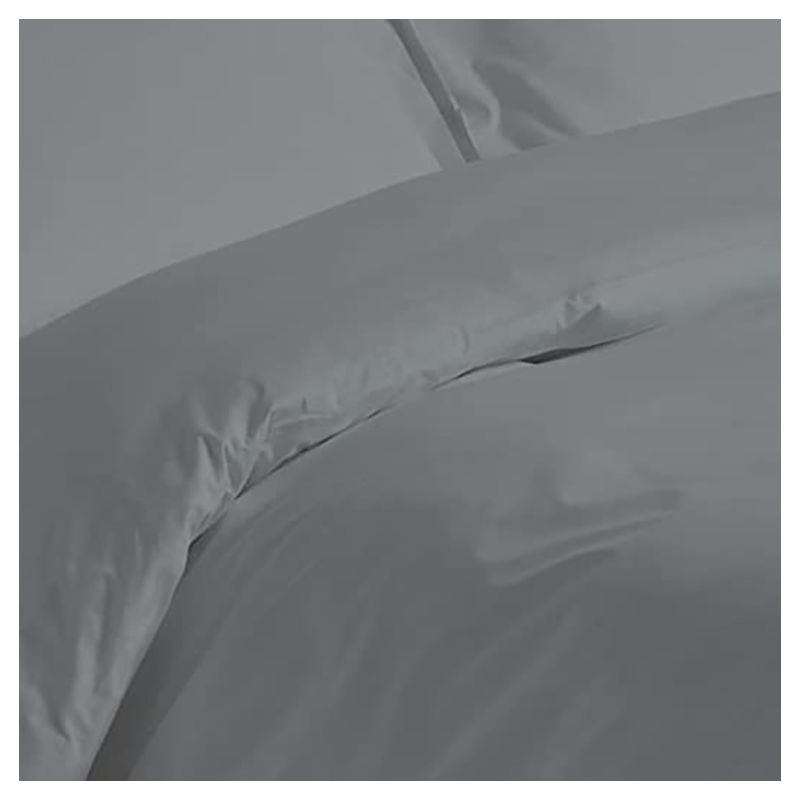 BYFT - Tulip King Duvet Cover 245 x 265 + 30 cm - Grey 