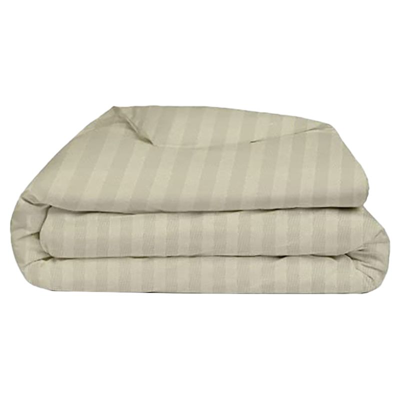 BYFT - Tulip Queen Satin Stripe Duvet Cover 225 x 245 + 30 cm - Sand 