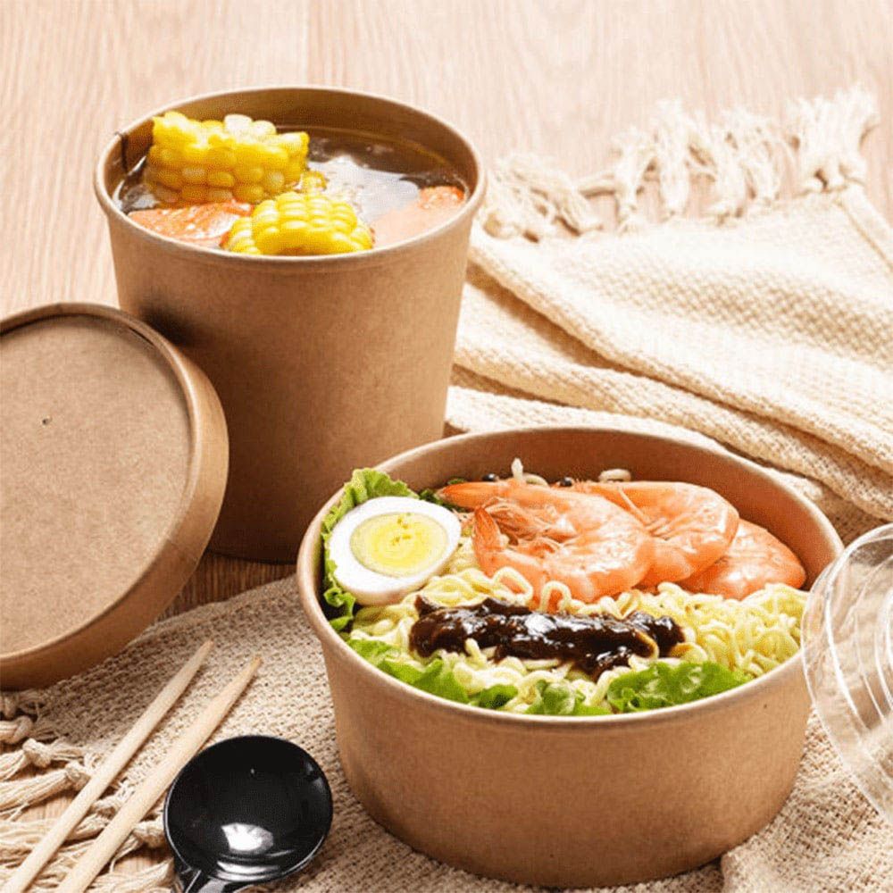 Byft - Kraft Salad Bowl - 50pcs - 1000ml