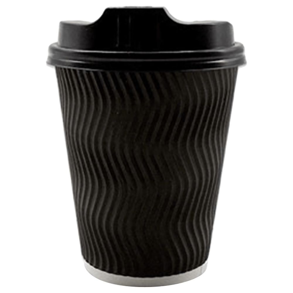 Byft - Ripple Wall Cup w/ Lid - 25pcs