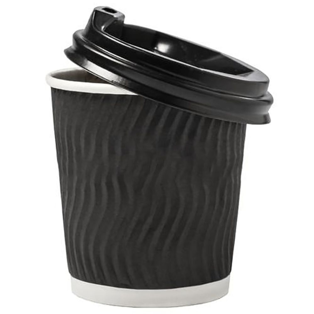 Byft - Ripple Wall Cup w/ Lid - 25pcs