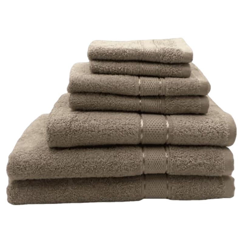 Byft - Daffodil 100% Cotton Bath Linen 10pc-Set 6Y+ - Light Beige