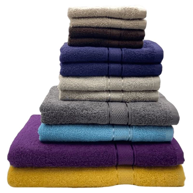 Byft - Daffodil 100% Cotton Bath Linen 16pc-Set 8Y+